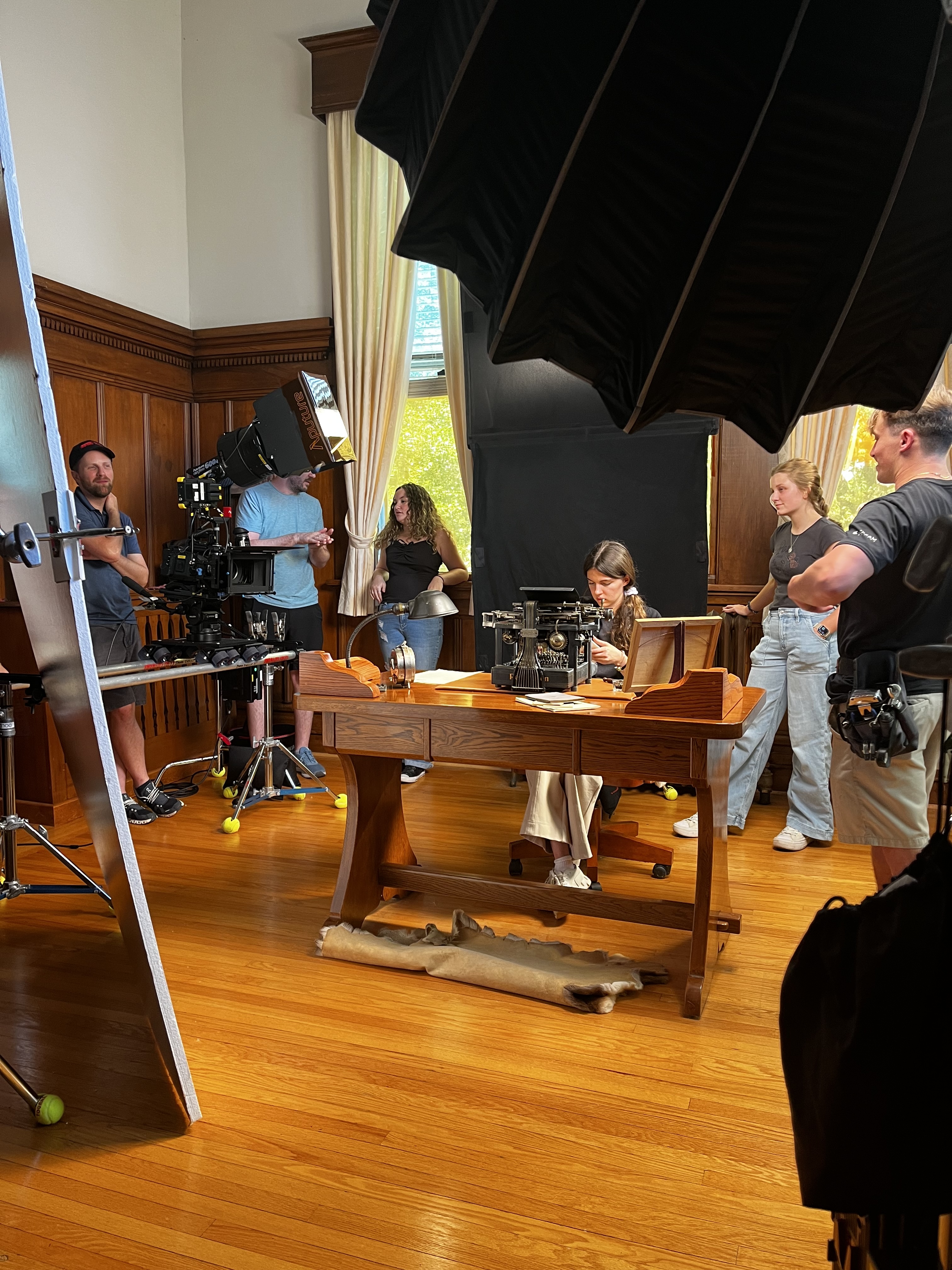 First day of filming